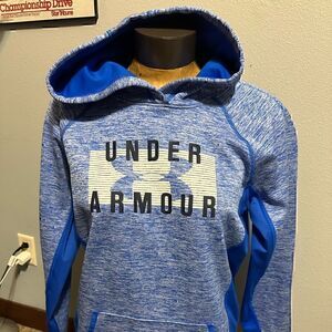 Under Armour ColdGear Womens Medium Blue Hoodie